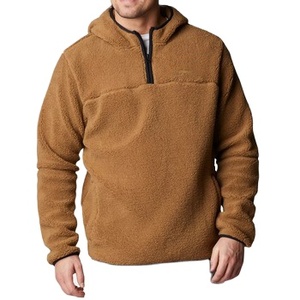 Sudadera con Capucha Sherpa para Hombre, Elegante, Ultra Suave, Forrada de Felpa, con Cierre, Diseño Urbano para Clima Frío y Uso al Aire Libre, Protección Solar - Product Image 1