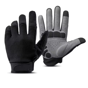Customized <b>Cycling</b> Gloves for Men Women Summer Waterproof Polyester/Cotton Shock Absorbing Breathable Half-Finger Gym Travel - Product Image 2