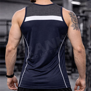 Camiseta sin mangas premium estilo tank top para hombre, chaleco de gimnasio, ropa de culturismo, logotipo personalizado, proveedor mayorista OEM, Pakistán - Product Image 3