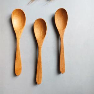 Cuchara de madera de haya de mango largo, respetuosa con el medio ambiente, hecha a mano, conjunto de cocina de Vietnam, venta al por mayor - Product Image 2