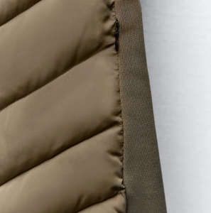 Chaleco Acolchado Barato para Otoño e Invierno, Ropa de Mujer, Chaqueta sin Mangas, Color Negro Sólido, Nuevo Chaleco Acolchado para Mujer - Product Image 5