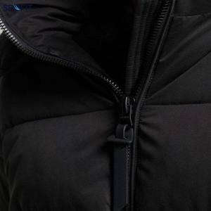 Nouvelle veste d'hiver pour homme, matelassée, à capuche, zippée, alternative au duvet, imperméable, coupe-vent, vêtement d'extérieur décontracté - Product Image 4
