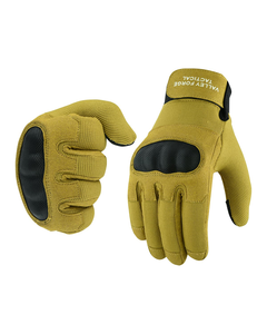 Guantes de Protección Contra Impactos para Exteriores, con Protección en los Nudillos, Palma Reforzada, Transpirables, Cómodos, Ligeros, con Muñequera Segura de Poliéster - Product Image 6