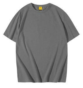 T-shirt pour homme fabriqué par OEM, logo personnalisé, 100% coton, 180 GSM, multi-couleurs unies, léger, épaules tombantes, coupe ample - Product Image 4
