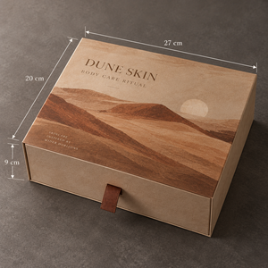 Custom DUNE Body Care Ritual Sliding <b>Drawer</b> Packaging Box - Product Image 5