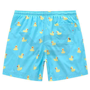 Shorts de bain sublimés à prix de gros - 100% polyester, cordon de serrage, respirant, coupe-vent, séchage rapide, décontracté, taille mi-haute, ODM 180g - Product Image 2