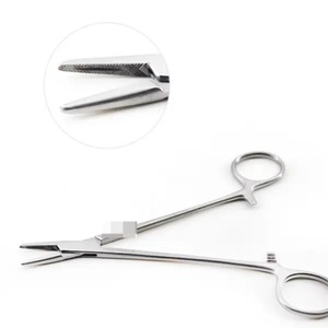 Portaagujas Mayo Hegar de 16 cm, Acero Inoxidable, Instrumento Médico Quirúrgico de Calidad OEM - Product Image 1