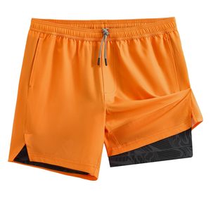 Pantalones Cortos Deportivos 2 en 1 Personalizados para Hombre, Pantalones Cortos para Correr de Secado Rápido, Venta al Por Mayor OEM - Product Image 1