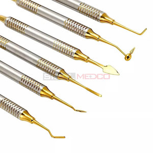 Juego de 5 Instrumentos Manuales para Relleno de Senos, Instrumentos Quirúrgicos de Ortodoncia de Doble Extremo - Product Image 4