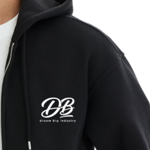 Custom Loose Fit <b>Zip</b> Through Hoodie Premium Cotton Blend Full <b>Zip</b> <b>Hooded</b> Sweatshirt Casual Streetwear OEM ODM Factory Supply - Product Image 5