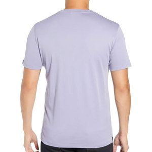 Camiseta de Manga Corta Azul Claro para Hombre SCS, Corte Regular, Tejido Jersey Transpirable, Cuello Redondo, Ropa Deportiva Informal - Product Image 4