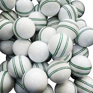 Tournament Cricket Leather <b>Ball</b> Premium Seam Durable High <b>Bounce</b> Professional Match <b>Ball</b> - Product Image 1