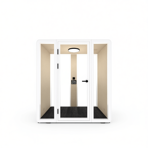 Duo HIPOD : Cabines Acoustiques Modulaires pour Bureau, Mobilier Intérieur pour un Environnement de Travail Optimal avec Excellente Absorption Sonore - Product Image 2