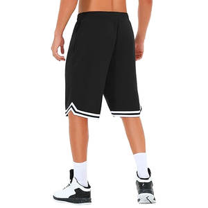 Pantalones cortos de baloncesto con bolsillos con cremallera, pantalones cortos deportivos de malla ligera de secado rápido, pantalones cortos deportivos transpirables para entrenamiento, correr, gimnasio - Product Image 2
