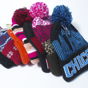 Sparkwell Industry Unisex Knit <b>Beanie</b> Hat Pom Pom 100% Acrylic Breathable <b>Waterproof</b> Winter Casual Style Adult Outdoor Wear - Product Image 1