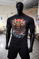 Camiseta de Manga Corta Extra Grande para Hombre, Estilo Urbano, de Alta Calidad, Secado Rápido, Poliéster Transpirable, Ecológica, Informal, para Verano