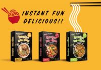 Madam Hong Instant Scallion Oil Konjac Noodles Box-Low-Carb Gluten-Free 630g