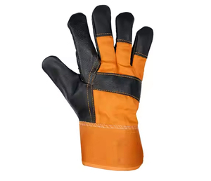 Wholesale Leather Construction Safety Work <b>Gloves</b> Industrial Daily Working <b>Gloves</b> - Product Image 6