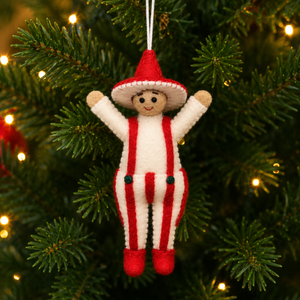 Handmade Felt Christmas Doll Hanging Ornament for Christmas <b>Tree</b> Decoration - Product Image 1