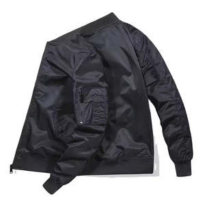 <b>Men's</b> Unisex Customizable Front Logo Baseball Bomber <b>Jacket</b> Waterproof Windproof <b>Reversible</b> High Street Style Winter Coat - Product Image 4