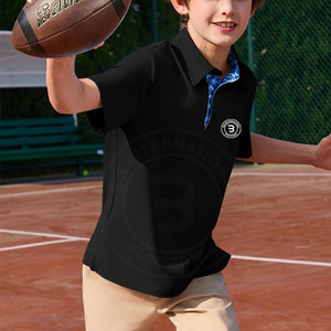 Chemises Polo de Golf pour Jeunes, Décontractées et Sportives, Confortables et Performantes, Vêtements d'Équipe de Golf Junior, Séchage Rapide - Product Image 5