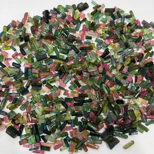 Natural Tourmaline <b>Raw</b> Specimens Uncut Unpolished Stick Form Mixed Color Rough AAA Gemstones Afghan Mineral <b>Crystal</b> Wholesale - Product Image 4