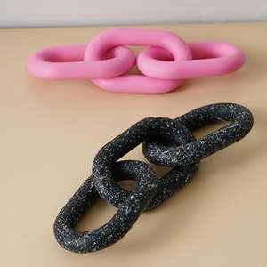 Multi-Color Resin Chain Links Modern Design Room <b>Divider</b> & Wall Hanging for Diwali - Product Image 4