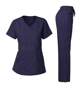 Unisex Hospital Uniforms Medical <b>Scrub</b> <b>Sets</b> for Women Customized Uniforms <b>Sets</b> Straight Pants <b>Scrubs</b> Uniform - Product Image 1