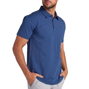 Camiseta de Golf de Manga Corta para Hombre, de Alta Calidad, Corte Regular, Tejido de Punto, Diseño Sólido, Botones, Secado Rápido, Personalizable - Product Image 3