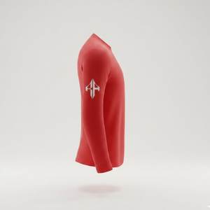 Camiseta de Manga Larga para Hombre 2026 de Alta Calidad, Cuello Redondo, 100% Algodón, Estilo Oversize Personalizado, Casual, RIVIAN ATLANTIC - Product Image 4