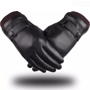 Guantes de Ciclismo de Cuero Transpirable a Precio Económico para Actividades al Aire Libre de Invierno, Viajes Casuales, Longitud hasta la Muñeca - Product Image 4