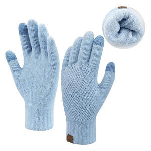 Gants d'hiver 2026, nouveau design, en acrylique/coton, tissu respirant, pour hommes et femmes - Product Image 1
