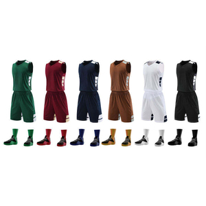 Uniformes de Baloncesto Personalizados al por Mayor, 100% Poliéster, Camiseta de Baloncesto para Hombre, Transpirable, Conjuntos de Uniformes Combinados para Hombre - Product Image 2