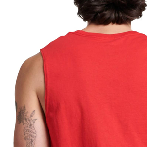 Débardeur de sport pour homme en polyester/coton, sans manches, respirant, séchage rapide, uni, écologique, style vintage - Product Image 5