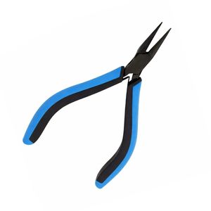Alicates de Punta Redonda para Joyería, Mango Azul, Acero al Carbono, para Enhebrar Alambre, Abalorios y Manualidades, Equipo Profesional - Product Image 3