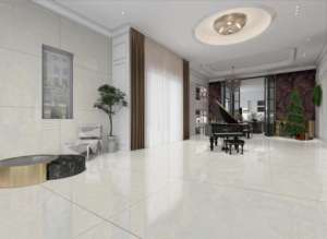 กระเบื้องพอร์ซเลนรอยัลไฮกลอสขนาด 800x1600 1200x1800 750x1500 มม. ออกแบบมาเพื่อการใช้งานในที่อยู่อาศัยและพื้นที่เชิงพาณิชย์ที่ทันสมัยและขนาดใหญ่ - Product Image 4