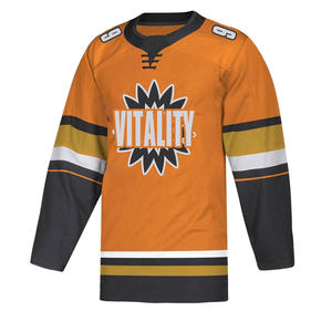 Uniforme de Hockey sobre Hielo de Secado Rápido, Conjunto de Jersey y Pantalones Cortos para Adultos, Personalizable para Clubes, Ropa Deportiva de Entrenamiento - Product Image 1