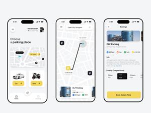 แอปพลิเคชันมือถือค้นหาที่จอดรถอัจฉริยะ พัฒนาการนำทางด้วย GPS จองที่จอดรถแบบเรียลไทม์ รองรับการชำระเงิน รองรับหลายภาษา - Product Image 4