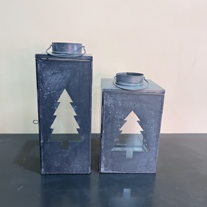 Juego de Faroles Decorativos de Hierro, Portavelas de Metal, Farol de Vidrio para Decoración del Hogar, Jardín, Bodas, Navidad - Product Image 3