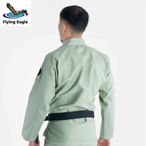 Vêtements de sport de karaté en gros, uniforme de BJJ, extensible, 100% coton, logo personnalisé - Product Image 4