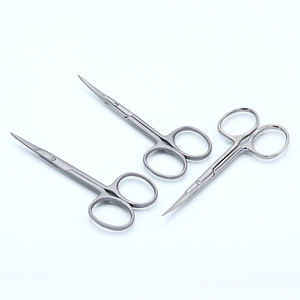 Ciseaux à cuticules en acier inoxydable à pointe incurvée Outil de coupe de précision pour ongles et peau pour manucure et pédicure - Product Image 3