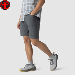 Pantalones Cortos Chino para Hombre, Cintura Media, Tejidos, para Exteriores, Transpirables, de Secado Rápido, Elásticos, de Color Sólido, con Bolsillos Tipo Cargo, Casuales, para Senderismo - Product Image 6
