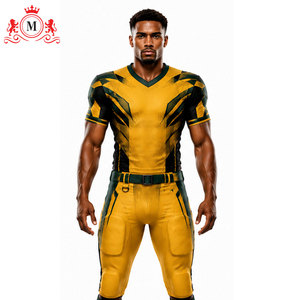 Uniforme de Fútbol Sublimado Verde Amarillo, Conjunto de Camiseta y Pantalones para Hombre, Transpirable, de Poliéster, para Adultos - Product Image 3