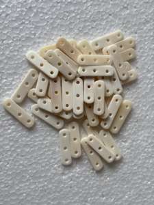 Separadores de Hueso de Búfalo Blanco Natural de 3 Agujeros, Hechos a Mano, Conector de Joyería Multihilo, Suministros para Gargantillas Tribales, Fornituras Étnicas - Product Image 5