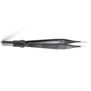 Pince bipolaire isolée en acier inoxydable Adson, qualité supérieure, pointe de 1,00 mm disponible, 12 cm, 15,5 cm, alimentation électrique, Pakistan - Product Image 5