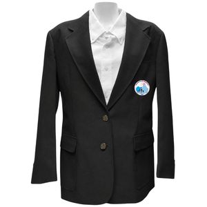 Blazer Cape Zeta Phi Beta pour Femme, Bleu Royal, Veste Ouverte, Élégante, Tenue de Sororité Grecque, Manteau de Bureau Tendance - Product Image 1