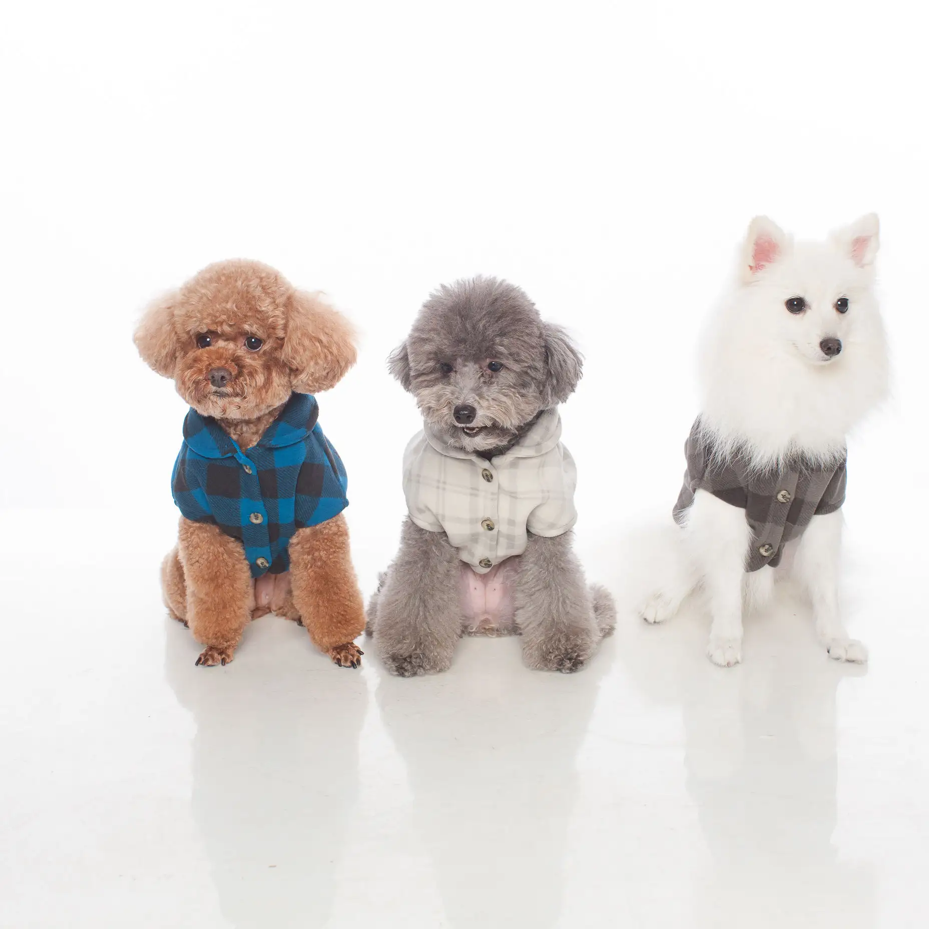 ODM nouveau design personnalisé vêtements d'hiver col chien veste vêtements chauds pour les vacances