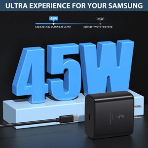 <span class=keywords><strong>Cargador</strong></span> de Pared USB C de 25W de Calidad Original, <span class=keywords><strong>Adaptador</strong></span> de Carga Rápida Tipo C PD para Teléfonos <span class=keywords><strong>Samsung</strong></span> Galaxy Note - Product Image 3