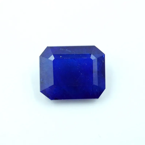 HAYAAT GEMS - Gema de Zafiro Azul Natural con Corte Esmeralda de 6.70CT-12x10x5.5MM para la Elaboración de Joyas - Product Image 6