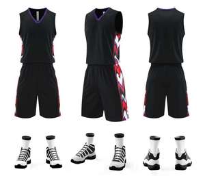 Hot Sale Best Design Printed Basketball Kit / Basket Ball Sports Uniform/Sublimation Team Wear Breathable Basketball Uniform - Product Image 6
